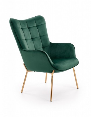Fotelja CASTEL II, tamno zelena