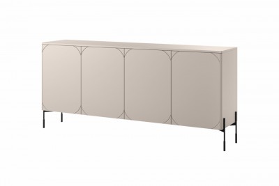 Komoda SONATIA, 200 cm, kašmir