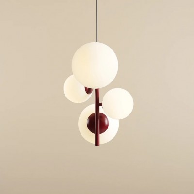 Visilica BLOOM 4, bordo crvena
