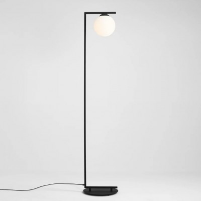 Podna lampa ZAC FLOOR, crna