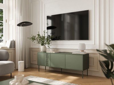 TV ormar TRESSE, 150 cm, zelena