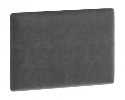 Tapecirani zidni panel CLIF, 35 x 50 cm, siva
