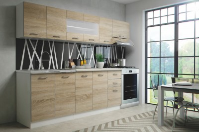 PERLA 260 - SONOMA HRAS/BJELA