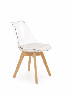Blagovaonska stolica K246, transparent/bukva
