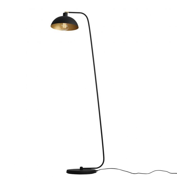Podna svjetiljka ESPACE FLOOR BLACK, crna