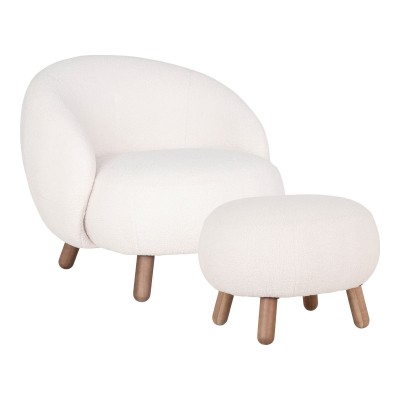 Lounge fotelja SAVONA set, bijela