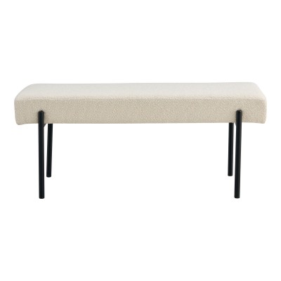 Klupa Swindon, 100x36 cm, bijela
