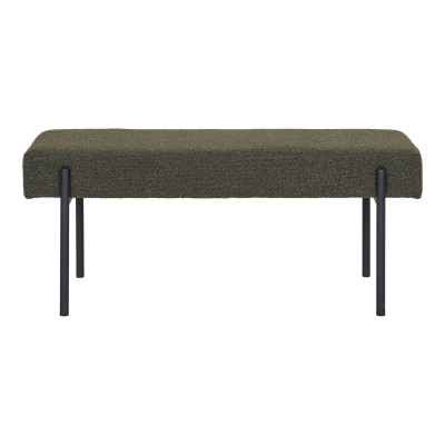 Klupa Swindon, 100x36 cm, tamno zelena