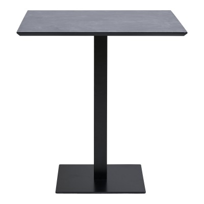 Bistro stol za kavu FANO, 70 x 70 cm, siva