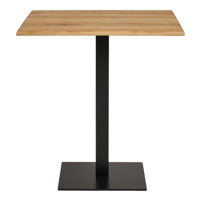 Bistro stol za kavu LIGNANO, 70 x 70 cm, hrast
