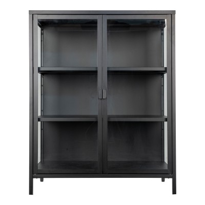 Vitrina Brisbane, 80x40 cm, crna