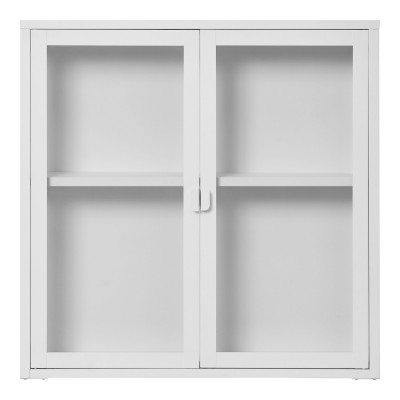 Viseća vitrina BRISBANE, 80 x 80 cm, bijela