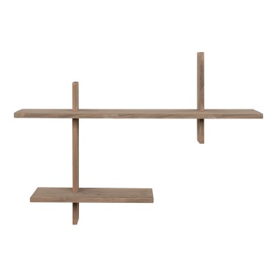 Ovada polica, 60x15 cm, prirodna