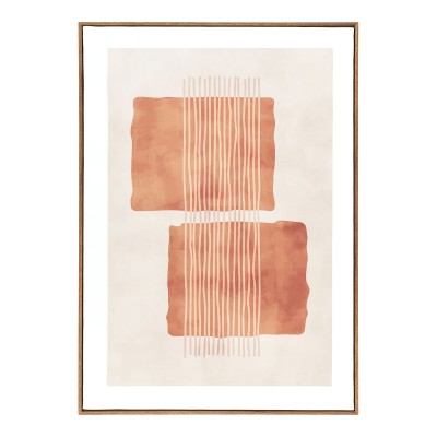 Mina Canvas Print, 50x2,5 cm, smeđa / bež