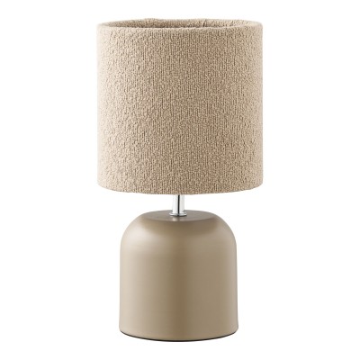 Stolna lampa Morley, 12,5x12,5 cm, siva