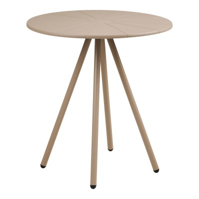 Vrtni bistro stol Barletta, ø70 cm, taupe