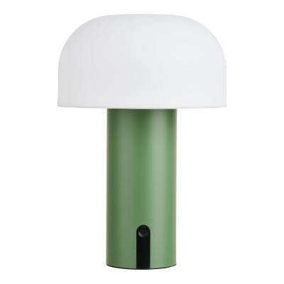 Soham LED lampa, 15x15 cm, bijela / zelena