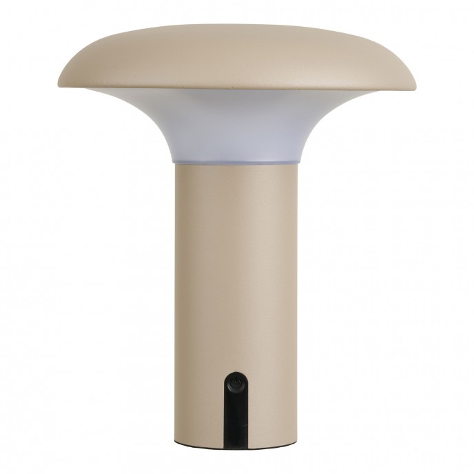 Ramsey LED lampa, 18x18 cm, bež
