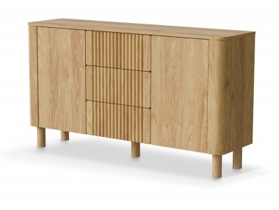 Komoda s ladicama ARANGO, 150 cm, hrast hikori