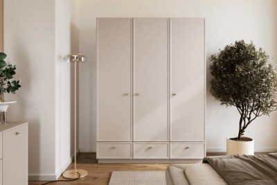 Garderobni ormar LORINI, 150 x 200 cm, kašmir