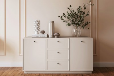 Komoda LORINI s ladicama, 150 cm, kašmir