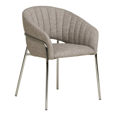 Costa stolica za blagovanje, 60x56 cm, svijetlo siva