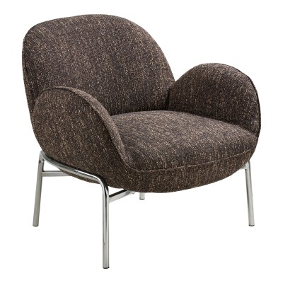 Zomba lounge stolica, 79x79,5 cm, smeđa