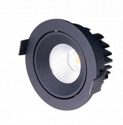 Ugradbena LED svjetiljka Maxlight Cyklop 4000K, H0095, crna