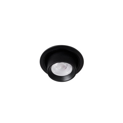 Ugradbena LED svjetiljka Maxlight Halo F, H0131, crna