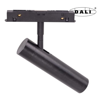Magnetska stropna svjetiljka Maxlight Magnetic Reflector 7,9W Dali, M0011D, crna