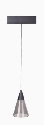 Magnetska tračna svjetiljka Maxlight Magnetic Pendant Shade On/Off, M0015N, crna