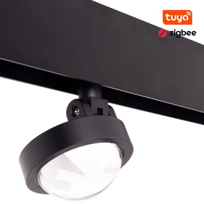 Magnetska tračna svjetiljka Maxlight Magnetic Spotlight Zigbee, M0018Z, crna