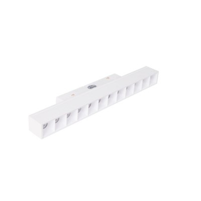 Magnetska tračna svjetiljka Maxlight Magnetic Linear grid 23cm Zigbee, M0026Z, bijela