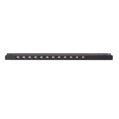 Magnetska tračna svjetiljka Maxlight Magnetic Flat grid 35cm Zigbee, M0053Z, crna