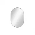 Ogledalo TINY BORDER PASTILLE 95x40 cm, srebro