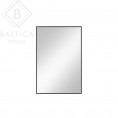 Ogledalo TINY BORDER STRAIGHT, 90x60 cm, crno