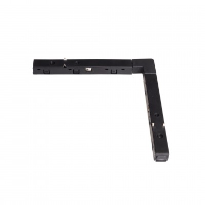 Micro11 pribor za tračnice MAXLIGHT Micro11 ugradbeni kutni nosač, kut 90°, NA0003, crni