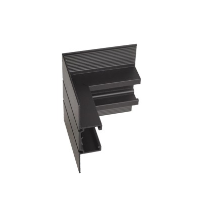 Micro11 pribor za tračnice MAXLIGHT Micro11 ugradbeni kutni nosač, unutarnji bočni kut, NT0004, crni