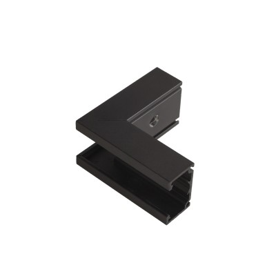 Micro11 pribor za tračnice MAXLIGHT Micro11 Ugaoni nosač za površinsku montažu, vanjski bočni kut, NT0010, crni