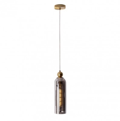 Visilica Maxlight Campanila, P0511, mesing + dimljeno staklo