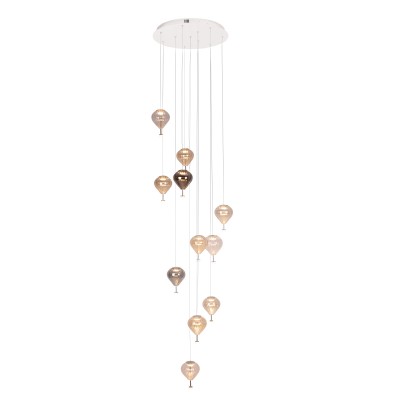 Visilica Maxlight Palloncini 11, P0526D, višebojna