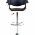 Barska stolica H46, bijela/crna