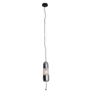 Visilica Maxlight Mauri, P0590, crna + dimljeno staklo
