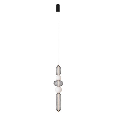 Visilica Maxlight Bora B, P0592, crna + zlatna