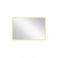 Ogledalo sa LED rasvjetom BRIGHT STRAIGHT, 90x60, srebro
