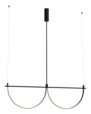 Visilica Maxlight Victoria 39W, P0688, crna