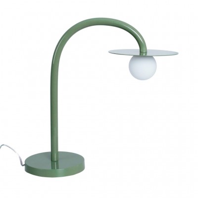 Stolna lampa Maxlight Enigma, T0059, zelena