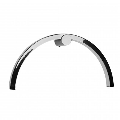 Zidna svjetiljka Maxlight Trio Arc, W0335, crni krom