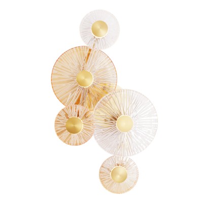 Zidna svjetiljka Maxlight Allure 5l, W0357, mat zlato