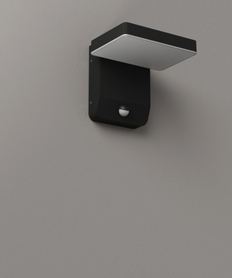 Zidna svjetiljka Maxlight Ladis, W0471, crna